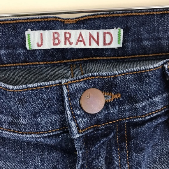 J Brand  Blue Aoki Vin Star Print Skinny Jeans S26 - Picture 2 of 8